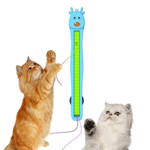 Jouet d'éveil pour chat corde volante murale électronique rechargeable