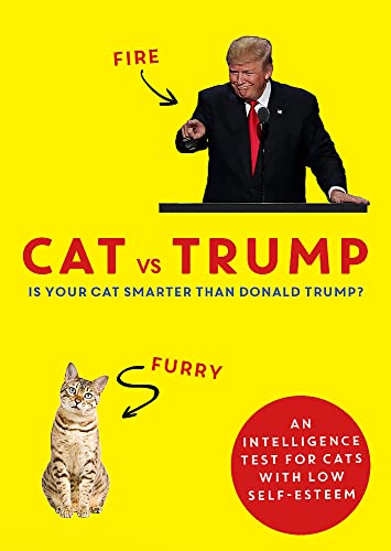 Cat vs Trump: The perfect gift for this autumn - An intelligence test for cats with low self-esteem