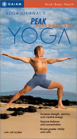 Yoga Journal Peak Performance Yoga vhs original USA videocinta coleccionable de fitness
