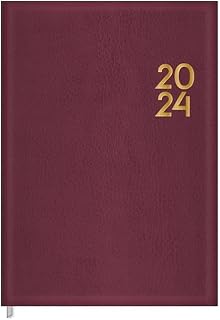 Agenda Executiva Costurada Diária 2024 13,4x19,2cm Torino Cores Tilibra
