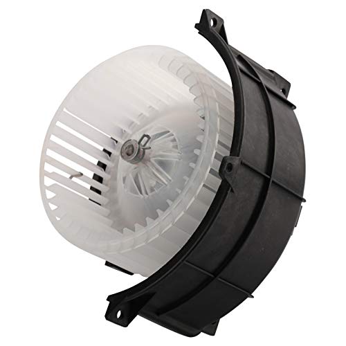 Image of TRQ Heater Blower Motor & Cage Front for Audi Q7 Volkswagen Touareg Porsche Cayenne