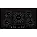 Frigidaire Gallery 36" Electric, Built-in 5-Burner Induction Stove with Black Trim-Heats Fast and Even, FGIC3666TB Cooktop