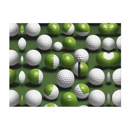 Couverture de lit imprimé balle de golf pour dormir au chaud - 2