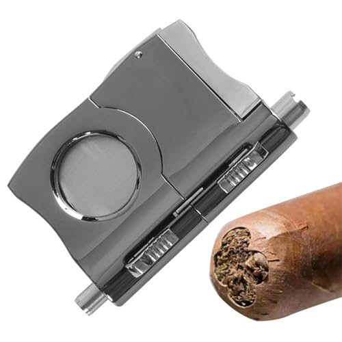 Coupe-cigares en acier inoxydable contre le tabac effrité