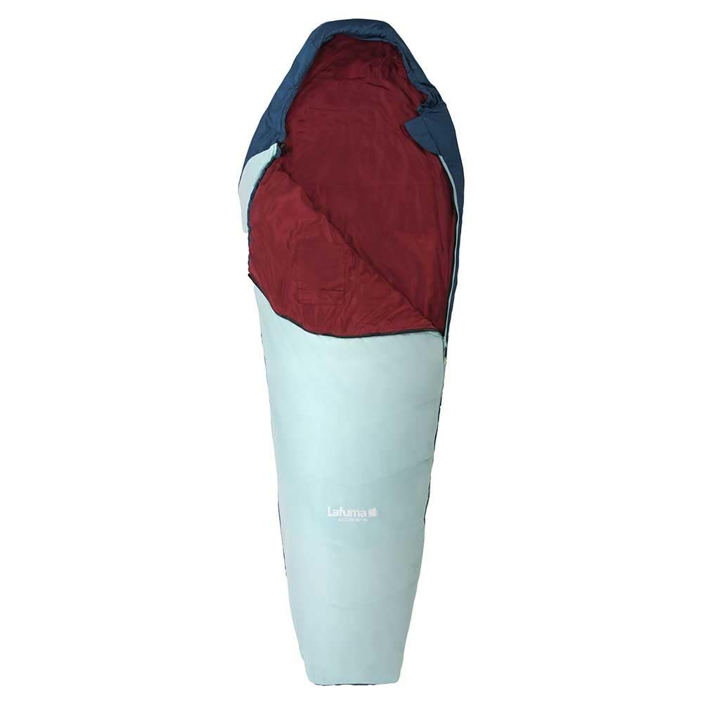 Lafuma - Active 10° W - Sac de Couchage Femme avec Sac de Compression - Synthétique - Déperlant - Température de Confort 12°C - Bleu, Waterfall