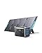 Produktbild Anker Solix F1200 Solar Generator, Portable Power Station 1229 Wh mit 400 W Solarpanel, LiFePO4 (LFP) Batterie, Solarstrom für Camping und Reise mit 9 Steckdosen, 230 V/1800 W, 1 x 400 W USB-C & LED