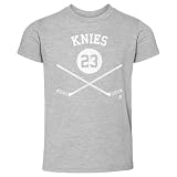 500 LEVEL Matthew Knies Toddler Shirt (Toddler Shirt, 2T, Heather Gray) - Matthew Knies Toronto Sticks WHT