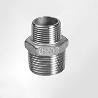 Taisher - Capezzolo Esagonale In Acciaio Inox 304, Riduttore Per - Foto 2