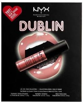NYX City Set Lip, Eye, And Face Collection! Your Choice Of London 2.0, Rome, Los Angeles, Dublin, New York, And More! Perfect Holiday Gift Set! Full Face Makeup In A Collectors Box! (Dublin)