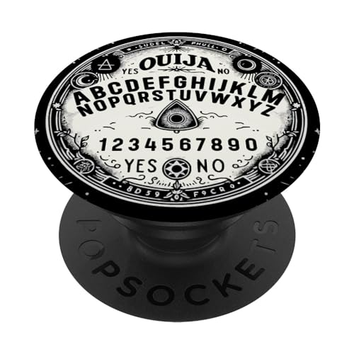 Ouija Board Paranormal Spirit Board Occult Halloween PopSockets Adhesive PopGrip