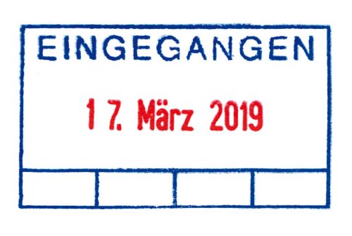 Preisvergleich Produktbild Stempel Printy Eingang Trodat 4750, D4