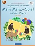 BROCKHAUSEN Bastelbuch Bd. 4 - Das große Buch zum Prickeln - Mein Memo-Spiel Junior: Paare: Im Zirkus (German Edition)