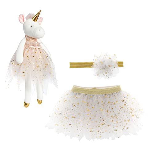 Tutú y diadema con felpa grande de unicornio Cover