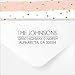 Sleek Custom Personalized Self Inking Return Address Stamp - Perfect Wedding or Housewarming Gift!