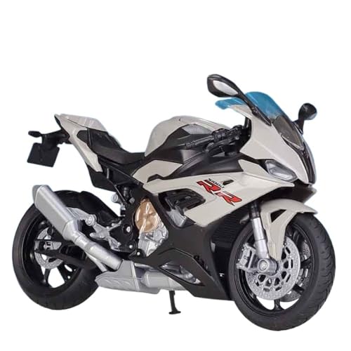 BMW S1000RR 2021 Idée Cadeau Idéale Moto Miniature de Collection en Métal Moulé 1:12