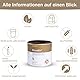 Sanatura Flosalin – 250 g – Flohsamenschalen und Inulin als Ballaststoffpulver – hoher Ballaststoffgehalt – vegan und glutenfrei