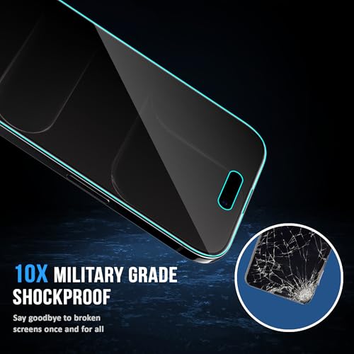 Image of ArmourPro Matte Privacy Tempered Glass for iPhone Air - Anti Spy Anti Glare Screen Protector, 9H Scratch Resistant, Smooth Touch, Full Coverage