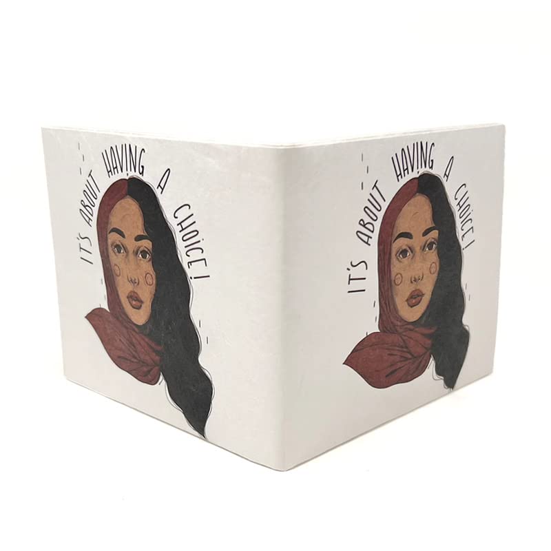 Dynomighty"It's Your Choice Mighty Wallet - Woman Life Freedom, Multi-colour, 20cm x 8cm x 0.4cm, Wallet