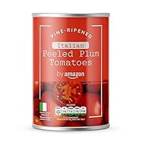 by Amazon Plum Peeled Tomatoes, 400g (Pack of 6)