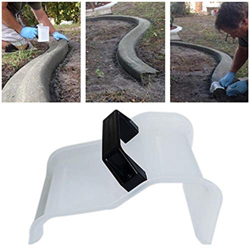 sunflowerany Paleta De Hormig�n con Mango De Pl�stico, Molde De Hormig�n para Caminos De Lechada De Patio De Jard�n