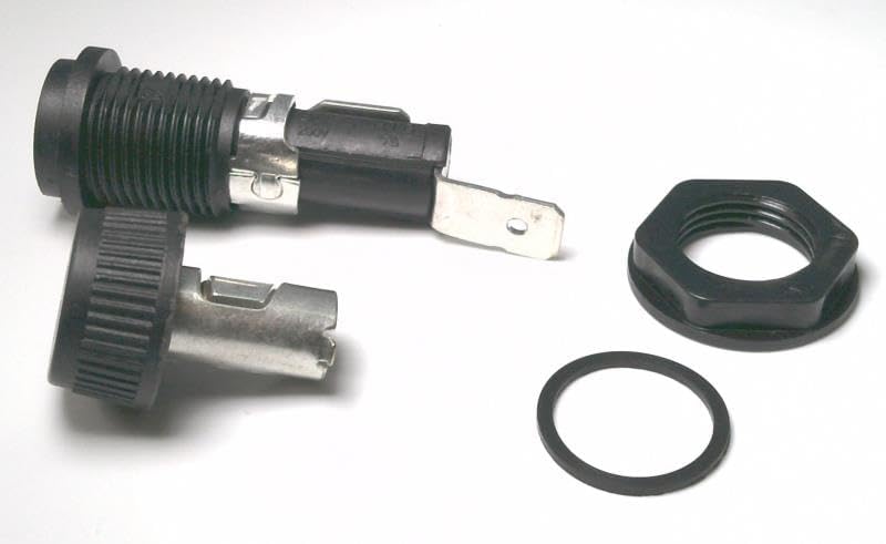 Bussmann BK/HTB-26I-R HTB Series Fuse Holder 20 Amp UL 16 Amp CSA 250 Volt AC Panel Mount