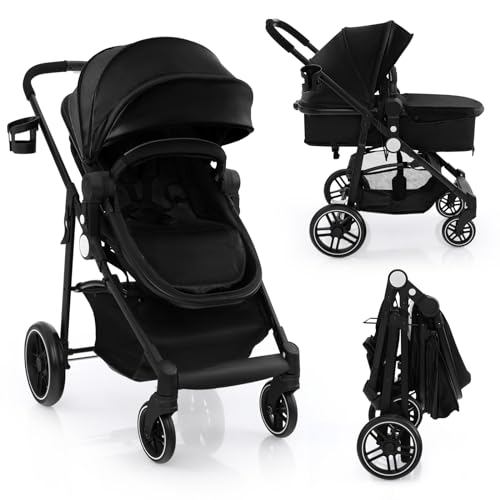 COSTWAY 2-in-1 Baby Pushchair