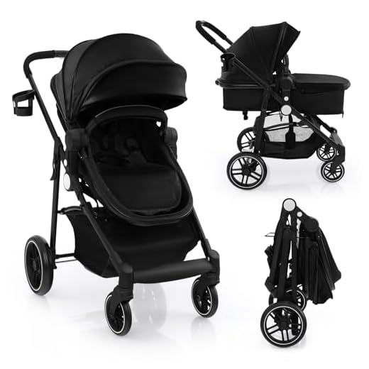 COSTWAY 2-in-1 Baby Pushchair