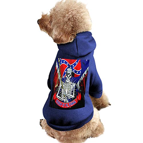 Fnuzu Pet Clothes USA Flag Dog Hoodies for Small/Medium/Large Dogs,cat Puppy Hoodies Coat Winter Sweatshirt Warm Sweater Dog Outfits