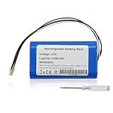 ANTIEE 3.7V 5200mAh Ultra High Capacity Battery Replacement for Eufy Spaceview Pro Baby cam Baby Monitor T8321-M Eufy PT18650-SP PCM5200 Battery