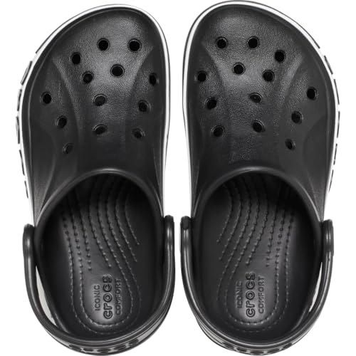 Sabots Crocs Bayaband enfant noir chaussures légères plage 8 UK
