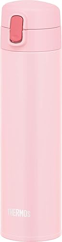 Thermos FJM-450 LP Vacuum Insulated Straw Bottle, 15.9 fl oz (450 ml), Light Pink, Cold Retention