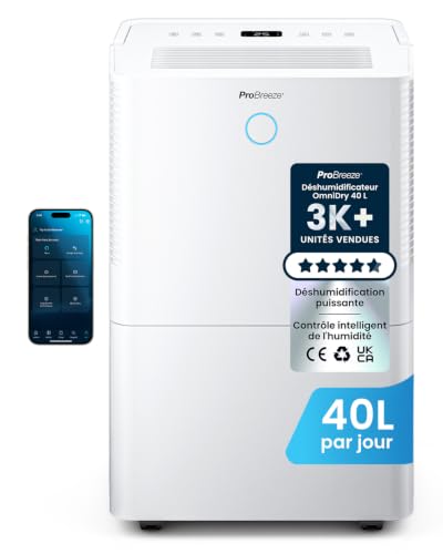 Pro Breeze 40 L compresseur connecté