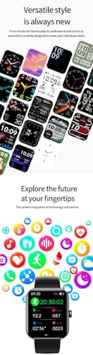 F57L health management smart watch, 1.9 - inch HD large screen,Can answer and make calls. Can auto - measure heart rate, blood oxygen, body temperature, sleep and other health indicators. - Image 6