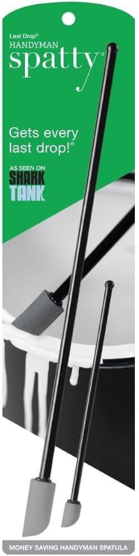Conjunto de espátulas Spatty Daddy Black de 15,24 cm e 30,48 cm