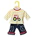 Produktbild Zapf Creation 870037 Dolly Moda Jeans mit Shirt, Puppenkleidung 39-46 cm