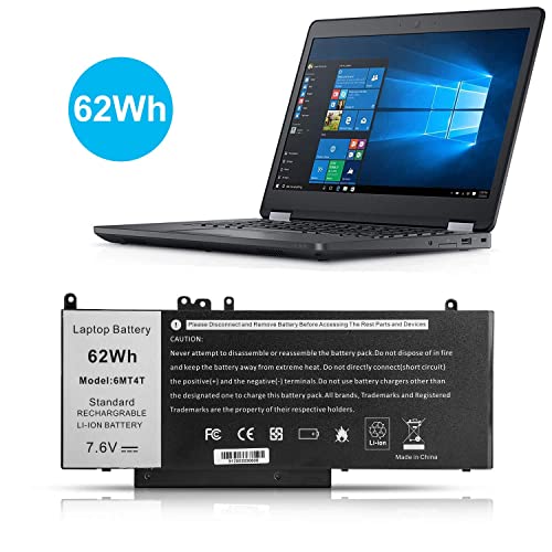 Tree.nb E5470 E5570 Battery For Dell Latitude Notebook 15.6" - Dell Type Part Number:7V69Y Txf9M 79Vrk 07V69Y 6Mt4T #TOP4
