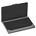 Quality Gunmetal Color Brushed Business Card Holder - Free Engraving