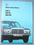  Prospekt Mercedes-Benz 280S 280SE 280SEL / Limousine S-Klasse Baureihe W126 - von 1984