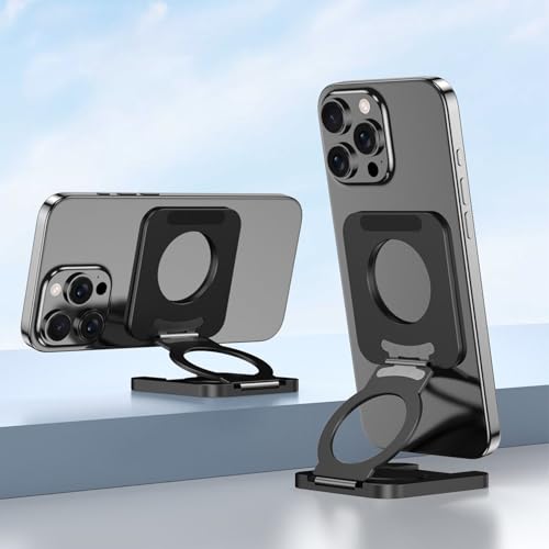 Soporte magnético para teléfono móvil plegable multiusos de escritorio 3