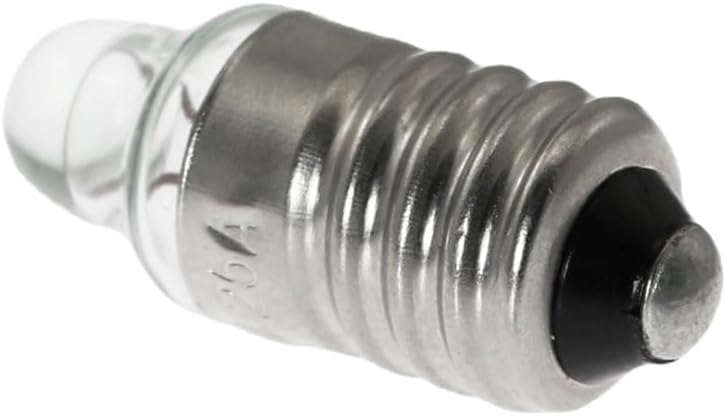 10PCS 2.2V 0.25A Mini E10 Screw Base Light Bulbs for Flashlights, Home Experiments, Circuit and Electrical Test Accessories