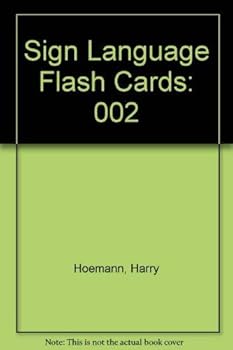 Paperback Sign Language Flash Cards Book