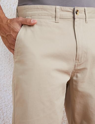 Image of Amazon Brand - Symbol Men's Cotton Cargo Regular Fit Shorts | Casual Chinos