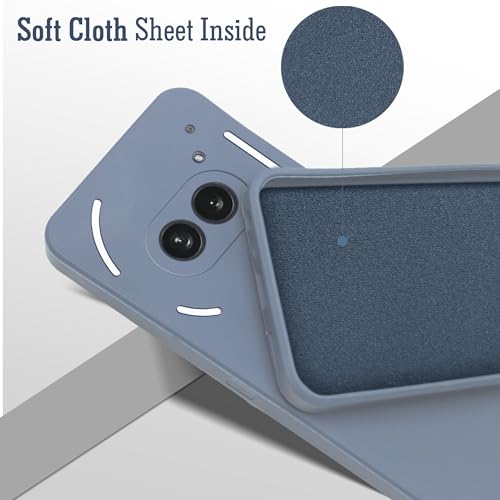 Image of Jkobi Back Cover Case for Nothing Phone 2A 5G (Matte Finish Silicone with Inside Fiber Cloth)