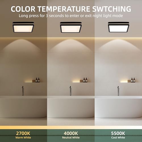 Image of Akicon Dimmer Switch for Exhaust Fan with Light, Single Pole Fan Light Switch, Neutral Wire Needed, White