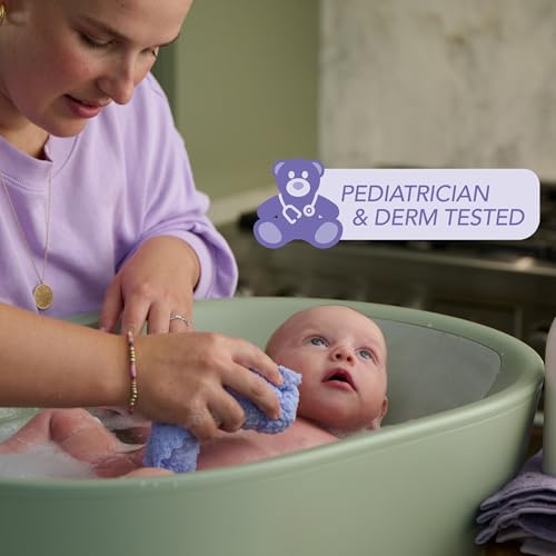 image for Jergens Baby Calming Head to Toe Foaming Wash, Baby Shampoo and Body W