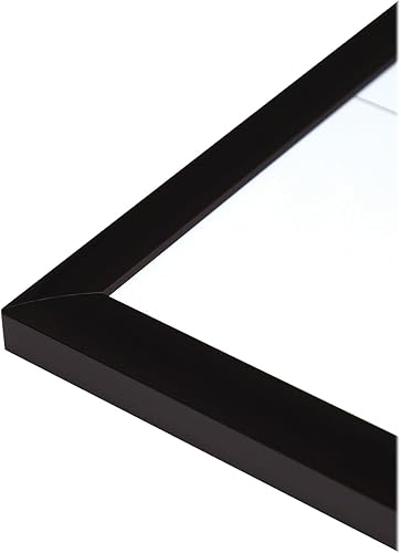 Miniatura 2 de U Brands Pizarra blanca magnética de borrado en seco, 48 x 72 pulgadas, marco de aluminio negro (2897U00-01)