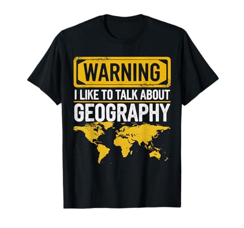 Funny To sobre Geografía Vintage Geografía Profesor Camiseta