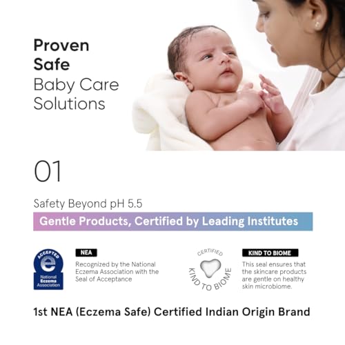 Image of Minimalist Baby Lotion with Ceramide & Squalane | Pediatrician Approved Nourishing Baby Moisturizer | 300gm