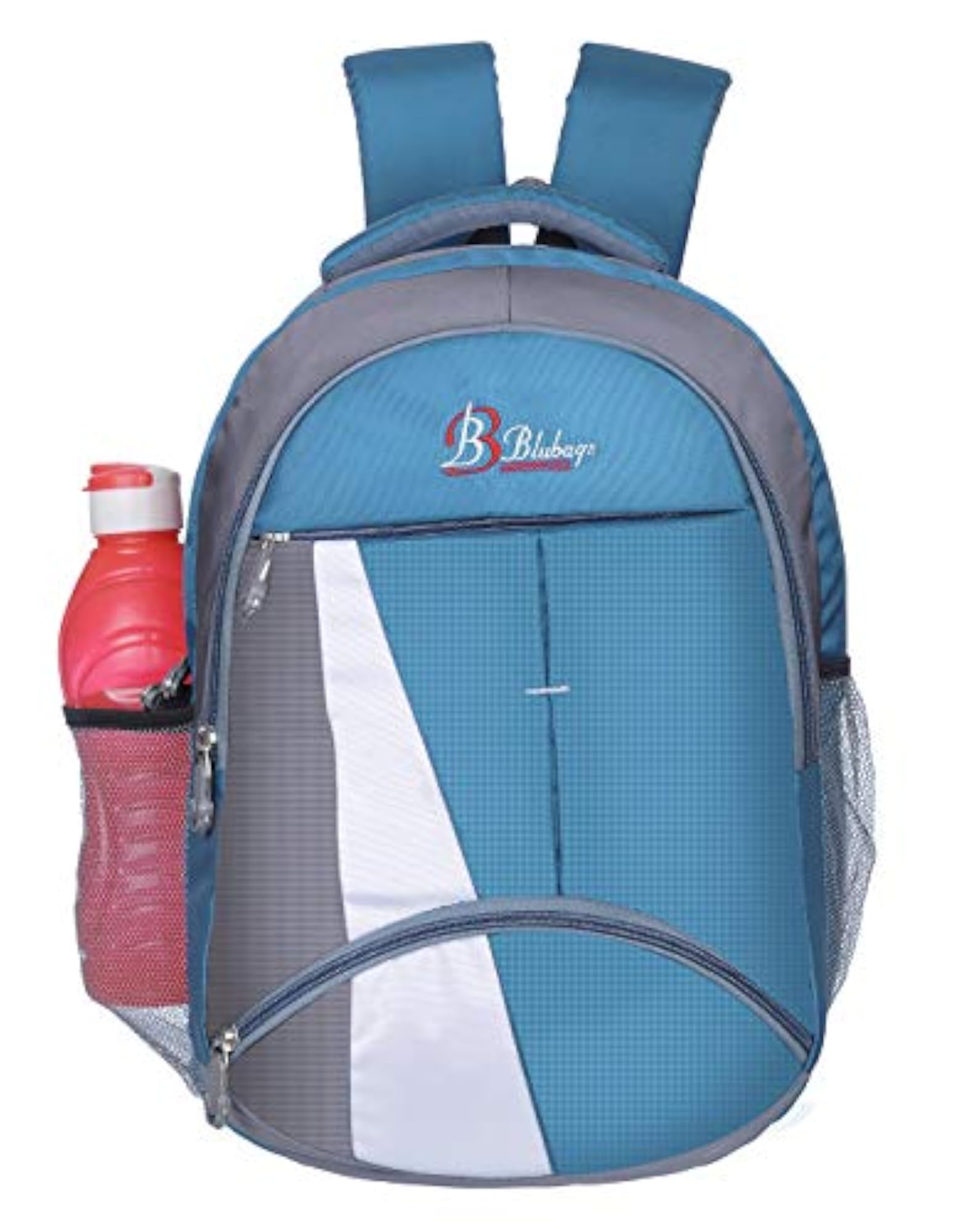 Polyester Unisex 19Inch Laptop Backpack with Water Bottle Holder