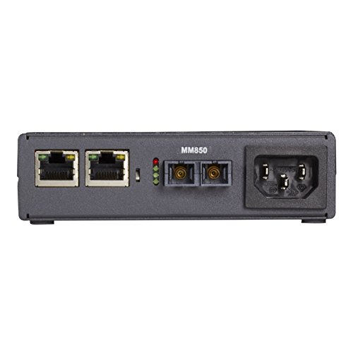 Image of Black Box Gb ETH MED Conv 2-10 /100 /1000 COP 100 /1000 MM FBR 850nm 0.5km SC